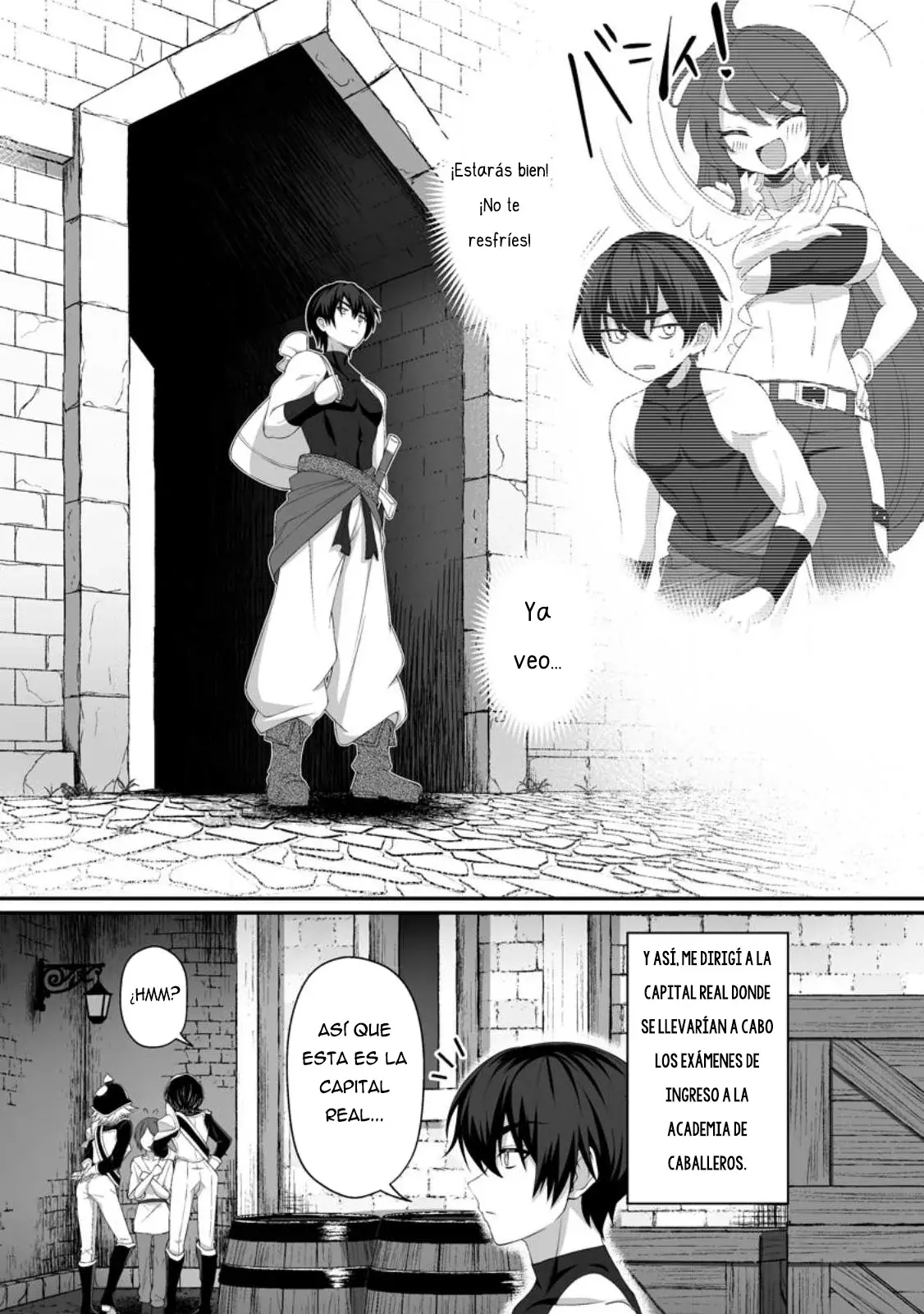 Teisou Gyakuten Sekai De Yuiitsu No Otoko Kishi No Ore, Onna Kishi Gakuen Ni Nyuugaku Shitara Nazeka Eiyou Atsukai Sareta ~zetsurin Skill De Harem Musou~ capítulo 2.1 página 9