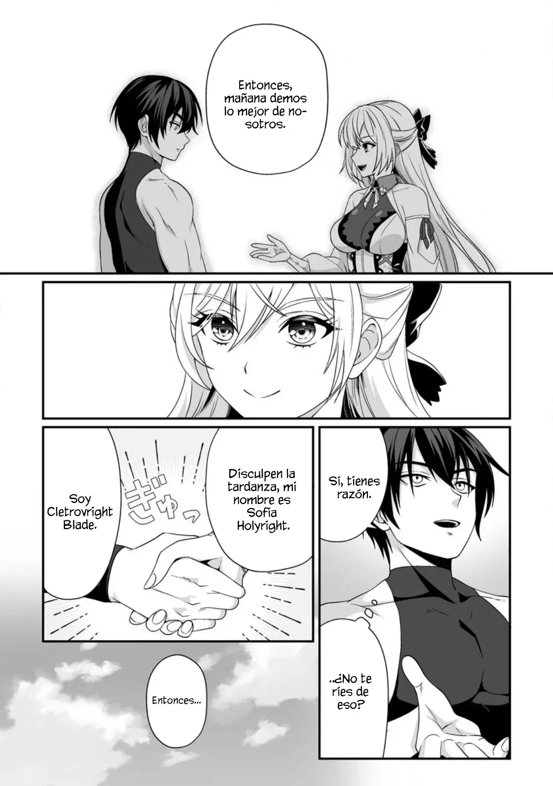 Teisou Gyakuten Sekai De Yuiitsu No Otoko Kishi No Ore, Onna Kishi Gakuen Ni Nyuugaku Shitara Nazeka Eiyou Atsukai Sareta ~zetsurin Skill De Harem Musou~ capítulo 2.2 página 5