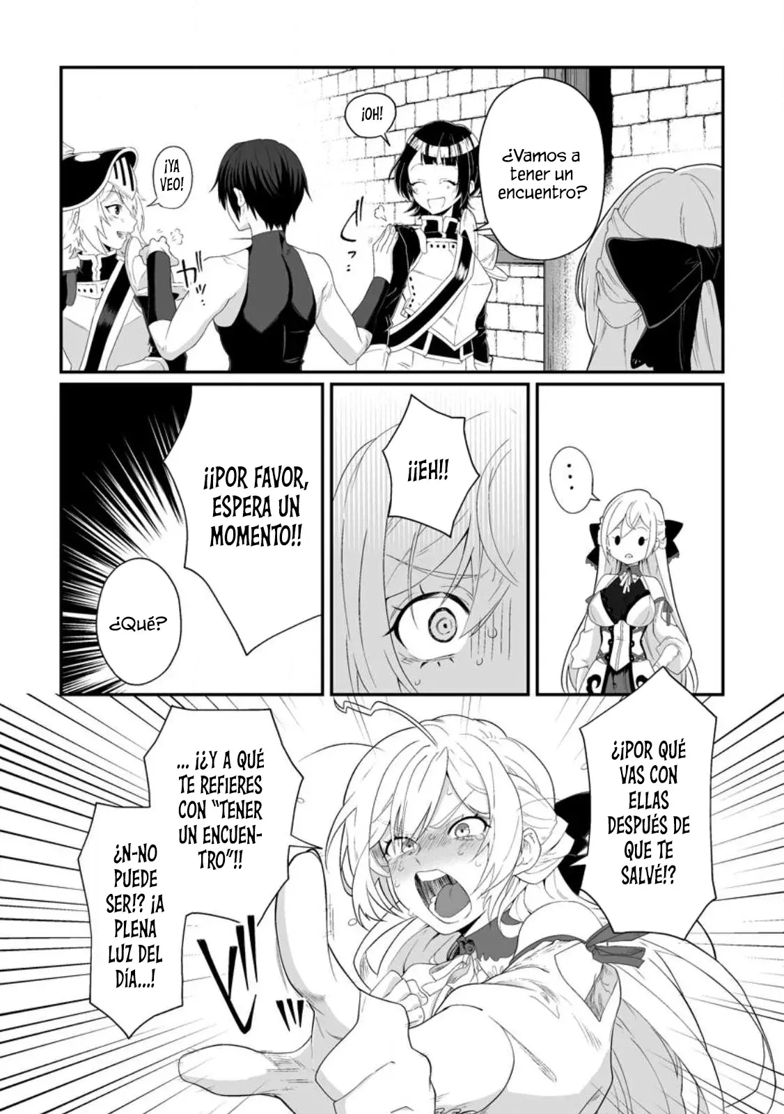 Teisou Gyakuten Sekai De Yuiitsu No Otoko Kishi No Ore, Onna Kishi Gakuen Ni Nyuugaku Shitara Nazeka Eiyou Atsukai Sareta ~zetsurin Skill De Harem Musou~ capítulo 2.2 página 6