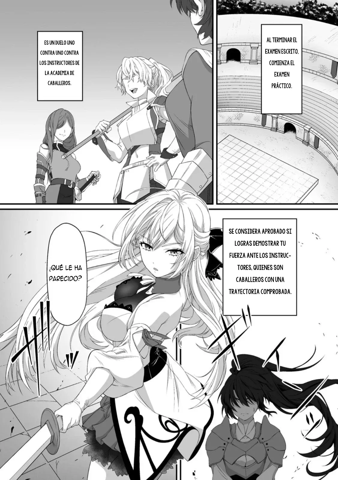 Teisou Gyakuten Sekai De Yuiitsu No Otoko Kishi No Ore, Onna Kishi Gakuen Ni Nyuugaku Shitara Nazeka Eiyou Atsukai Sareta ~zetsurin Skill De Harem Musou~ capítulo 2.3 página 4