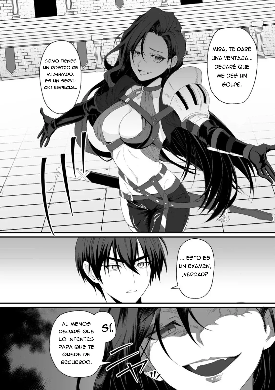 Teisou Gyakuten Sekai De Yuiitsu No Otoko Kishi No Ore, Onna Kishi Gakuen Ni Nyuugaku Shitara Nazeka Eiyou Atsukai Sareta ~zetsurin Skill De Harem Musou~ capítulo 2.3 página 8