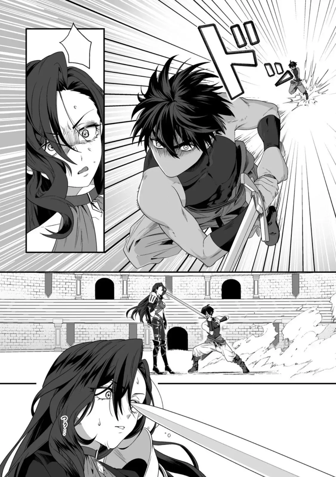 Teisou Gyakuten Sekai De Yuiitsu No Otoko Kishi No Ore, Onna Kishi Gakuen Ni Nyuugaku Shitara Nazeka Eiyou Atsukai Sareta ~zetsurin Skill De Harem Musou~ capítulo 2.3 página 10