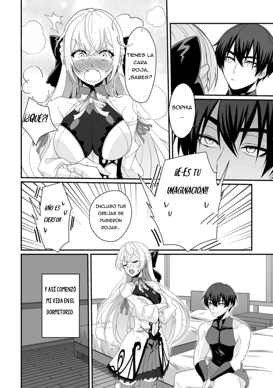 Teisou Gyakuten Sekai De Yuiitsu No Otoko Kishi No Ore, Onna Kishi Gakuen Ni Nyuugaku Shitara Nazeka Eiyou Atsukai Sareta ~zetsurin Skill De Harem Musou~ capítulo 3.2 página 11