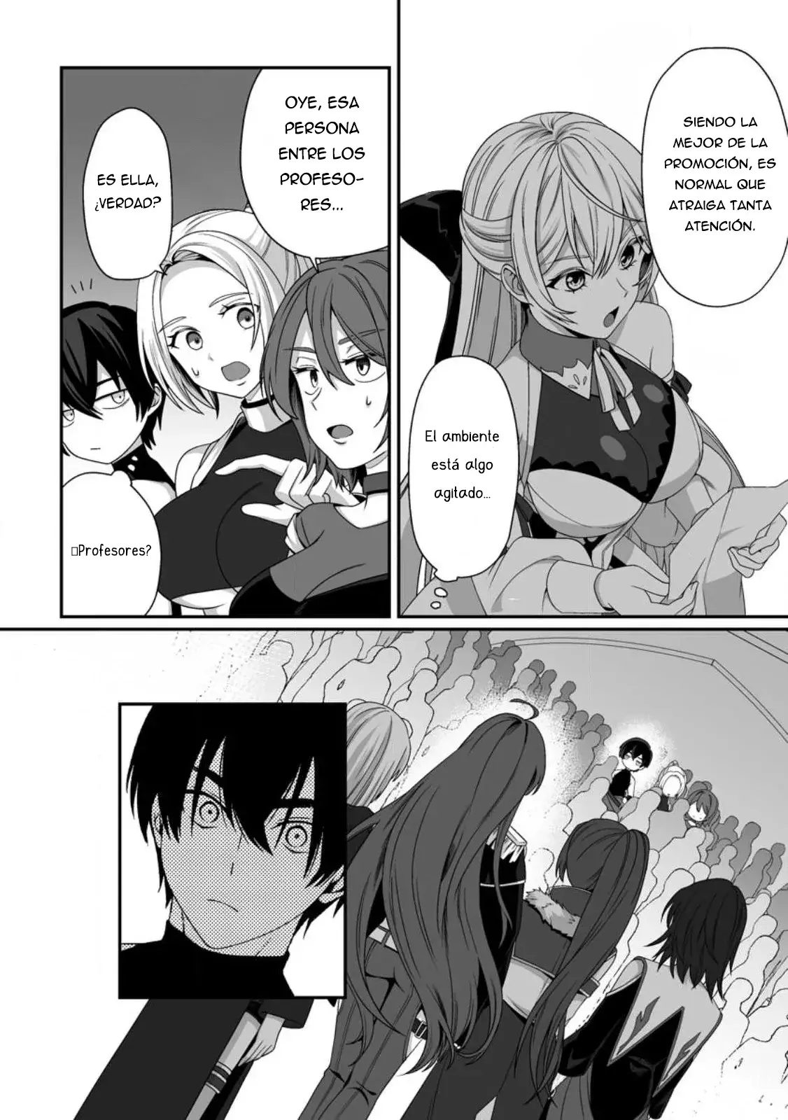 Teisou Gyakuten Sekai De Yuiitsu No Otoko Kishi No Ore, Onna Kishi Gakuen Ni Nyuugaku Shitara Nazeka Eiyou Atsukai Sareta ~zetsurin Skill De Harem Musou~ capítulo 4.1 página 8