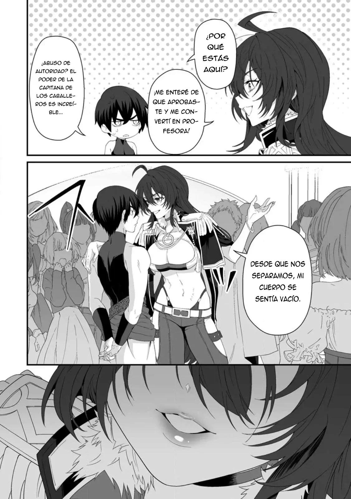Teisou Gyakuten Sekai De Yuiitsu No Otoko Kishi No Ore, Onna Kishi Gakuen Ni Nyuugaku Shitara Nazeka Eiyou Atsukai Sareta ~zetsurin Skill De Harem Musou~ capítulo 4.1 página 10