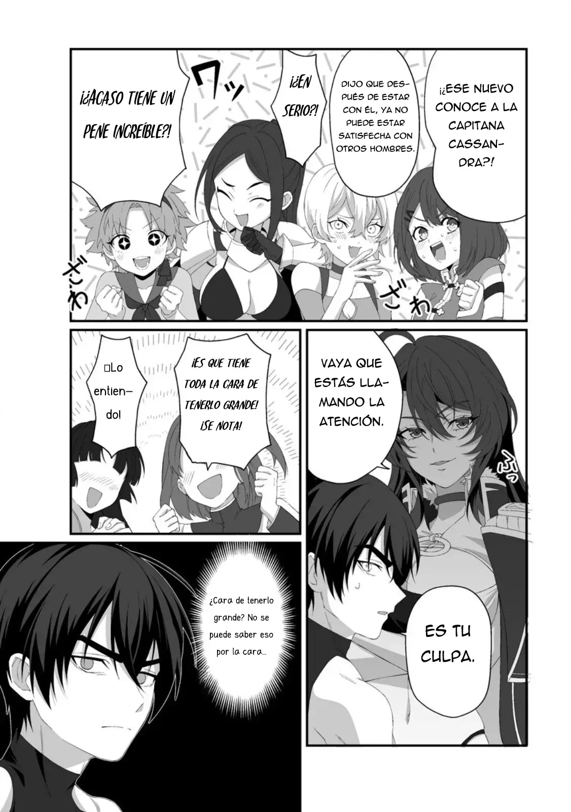 Teisou Gyakuten Sekai De Yuiitsu No Otoko Kishi No Ore, Onna Kishi Gakuen Ni Nyuugaku Shitara Nazeka Eiyou Atsukai Sareta ~zetsurin Skill De Harem Musou~ capítulo 4.2 página 4