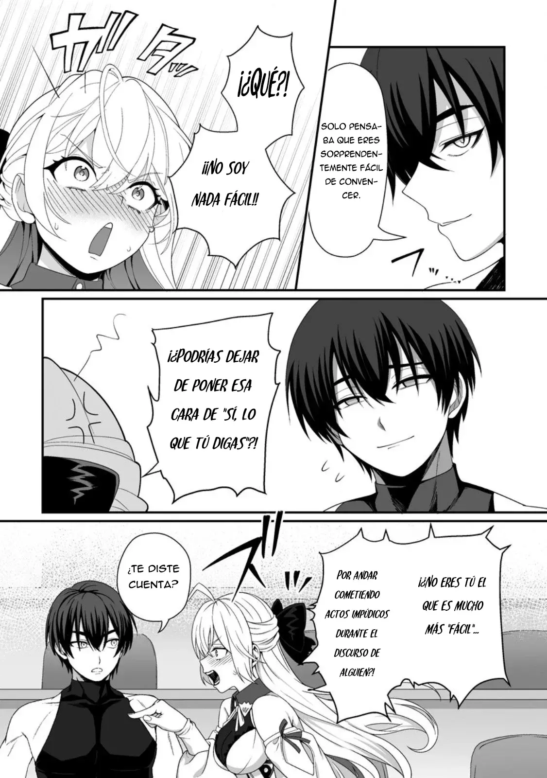 Teisou Gyakuten Sekai De Yuiitsu No Otoko Kishi No Ore, Onna Kishi Gakuen Ni Nyuugaku Shitara Nazeka Eiyou Atsukai Sareta ~zetsurin Skill De Harem Musou~ capítulo 4.2 página 12