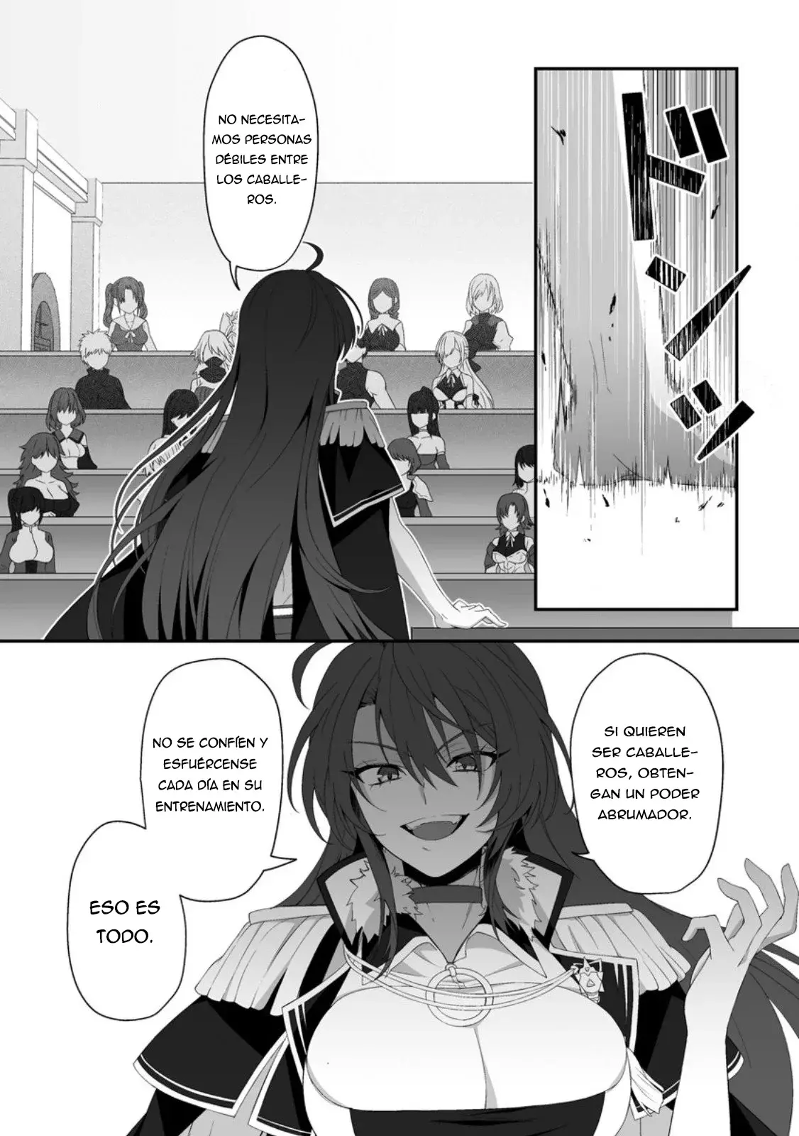 Teisou Gyakuten Sekai De Yuiitsu No Otoko Kishi No Ore, Onna Kishi Gakuen Ni Nyuugaku Shitara Nazeka Eiyou Atsukai Sareta ~zetsurin Skill De Harem Musou~ capítulo 4.3 página 8