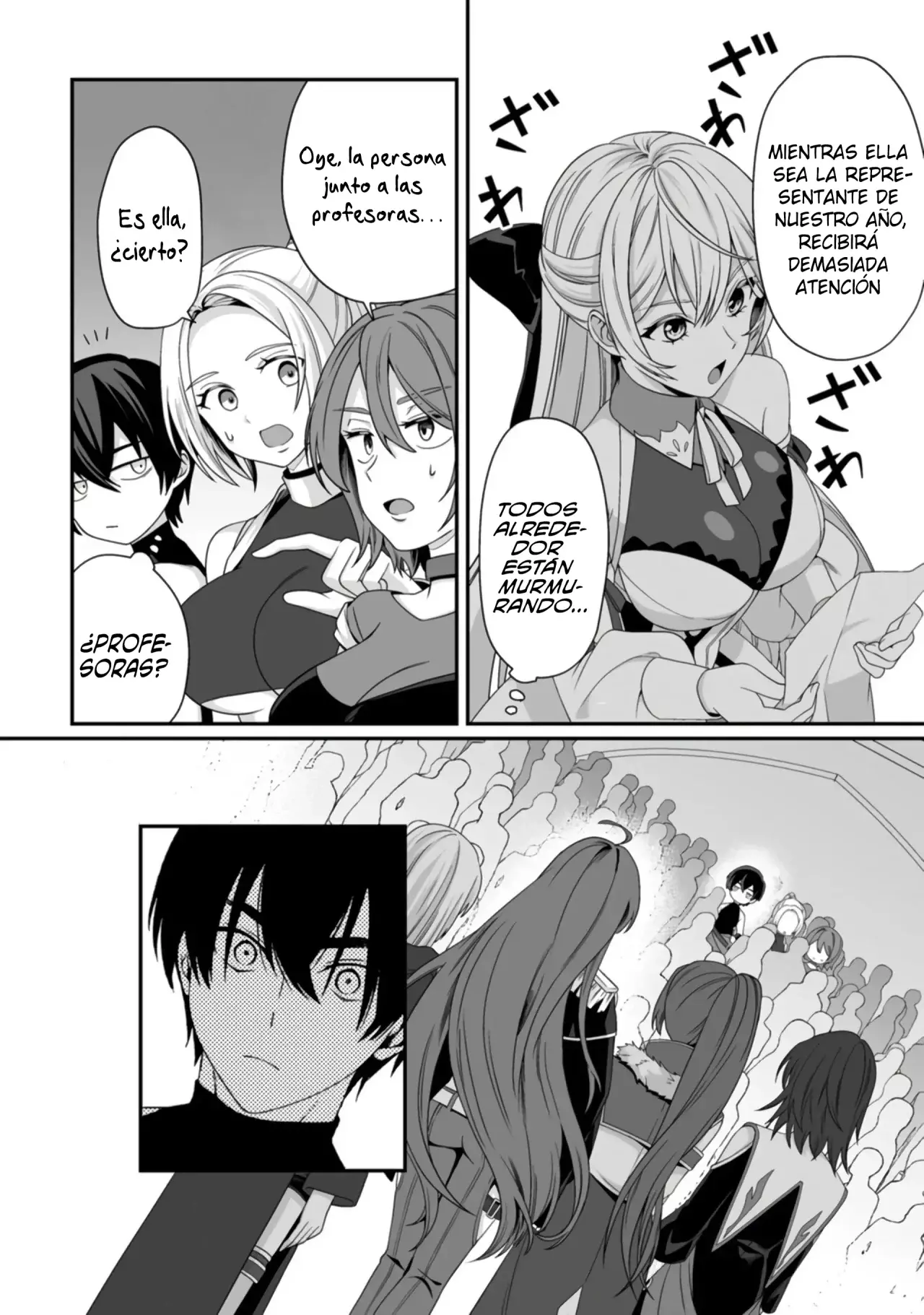 Teisou Gyakuten Sekai De Yuiitsu No Otoko Kishi No Ore, Onna Kishi Gakuen Ni Nyuugaku Shitara Nazeka Eiyou Atsukai Sareta ~zetsurin Skill De Harem Musou~ capítulo 4 página 9