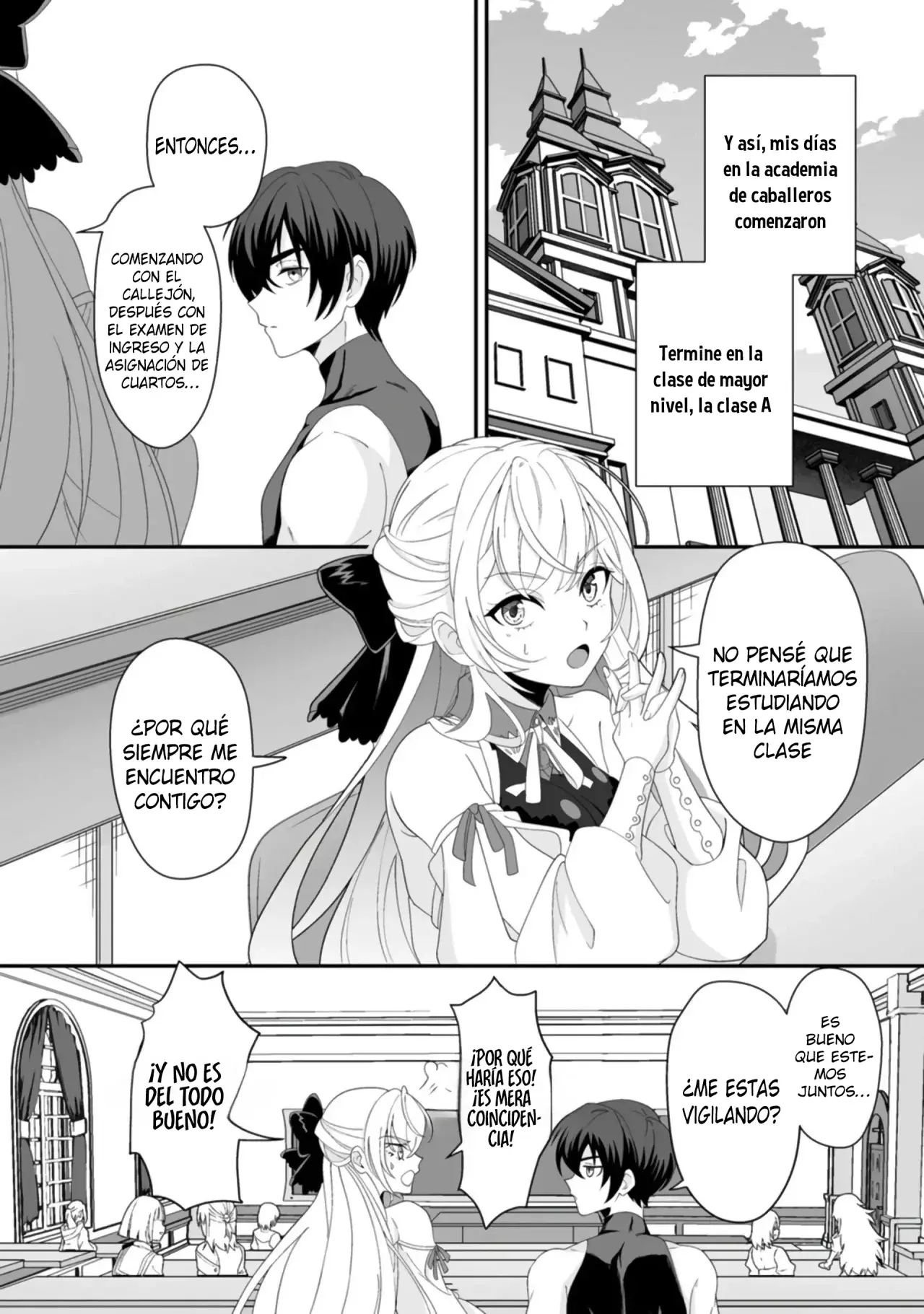 Teisou Gyakuten Sekai De Yuiitsu No Otoko Kishi No Ore, Onna Kishi Gakuen Ni Nyuugaku Shitara Nazeka Eiyou Atsukai Sareta ~zetsurin Skill De Harem Musou~ capítulo 4 página 21