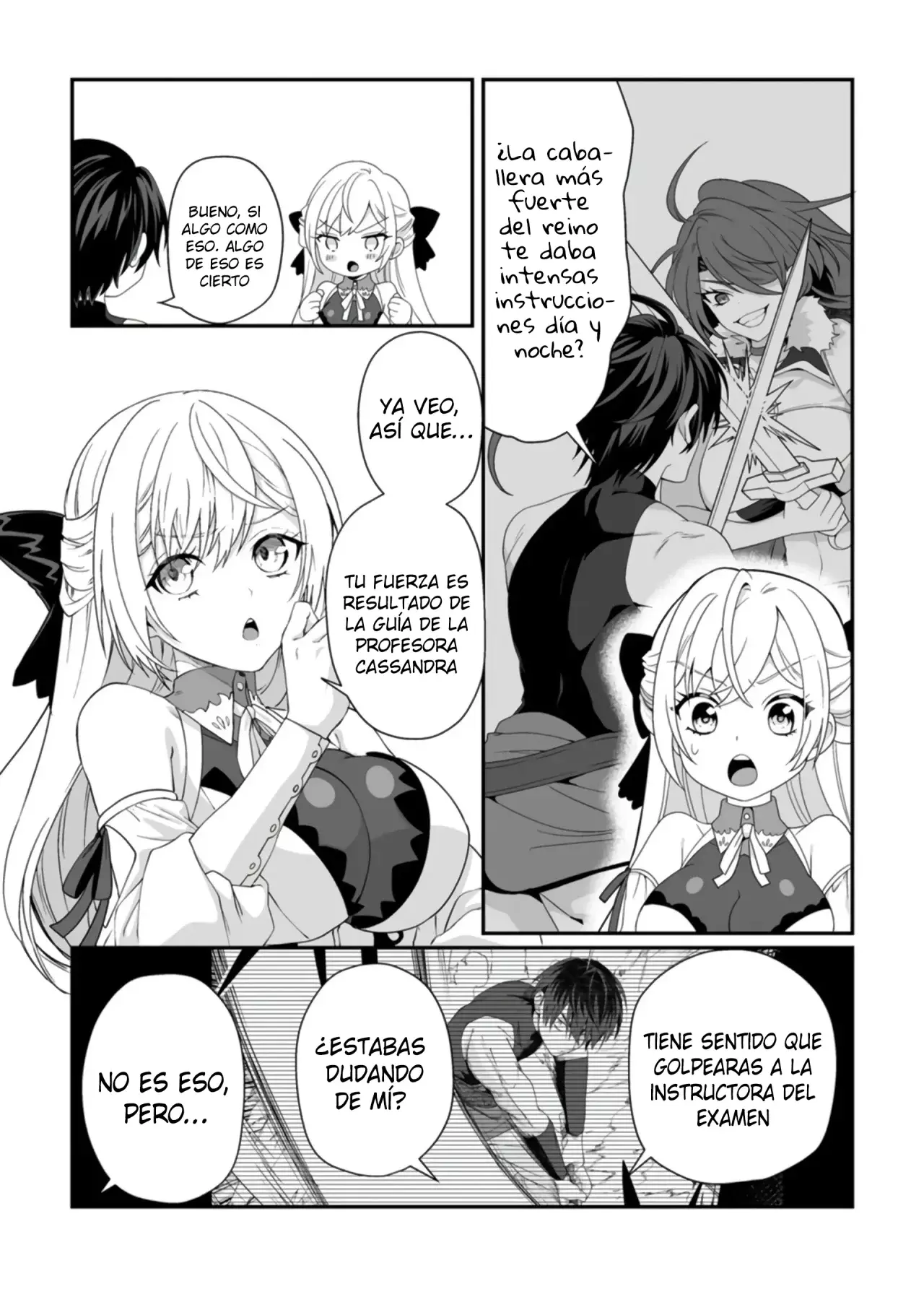 Teisou Gyakuten Sekai De Yuiitsu No Otoko Kishi No Ore, Onna Kishi Gakuen Ni Nyuugaku Shitara Nazeka Eiyou Atsukai Sareta ~zetsurin Skill De Harem Musou~ capítulo 4 página 25