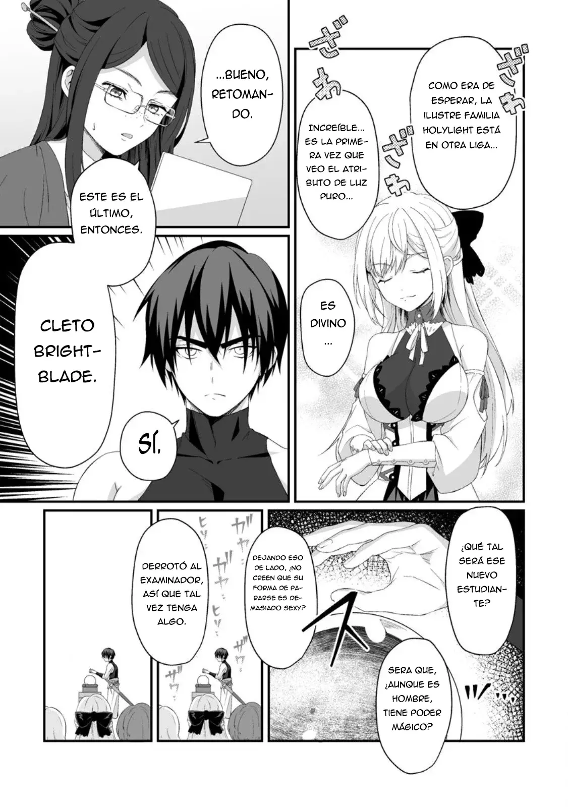 Teisou Gyakuten Sekai De Yuiitsu No Otoko Kishi No Ore, Onna Kishi Gakuen Ni Nyuugaku Shitara Nazeka Eiyou Atsukai Sareta ~zetsurin Skill De Harem Musou~ capítulo 5.1 página 11