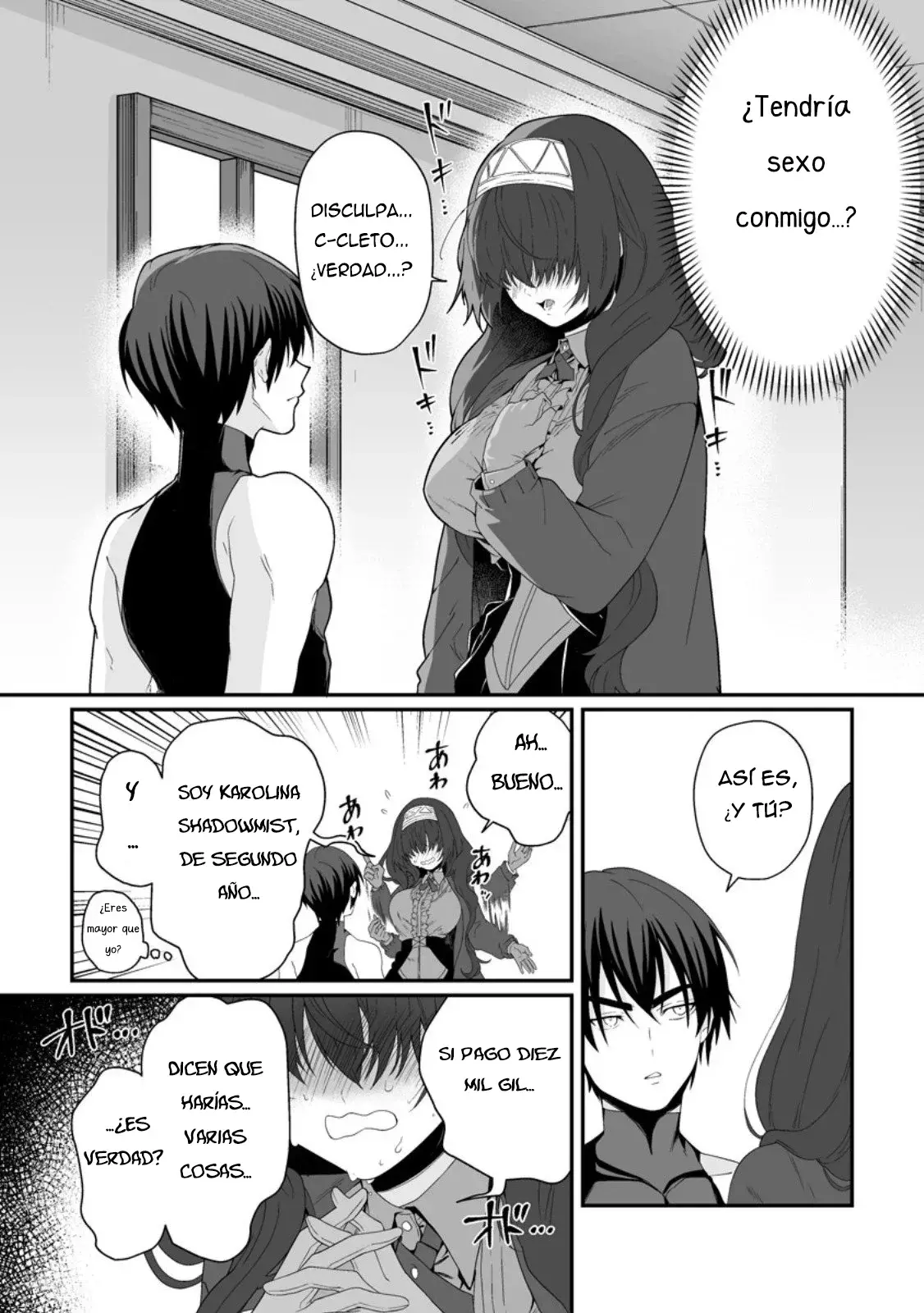 Teisou Gyakuten Sekai De Yuiitsu No Otoko Kishi No Ore, Onna Kishi Gakuen Ni Nyuugaku Shitara Nazeka Eiyou Atsukai Sareta ~zetsurin Skill De Harem Musou~ capítulo 5.2 página 9