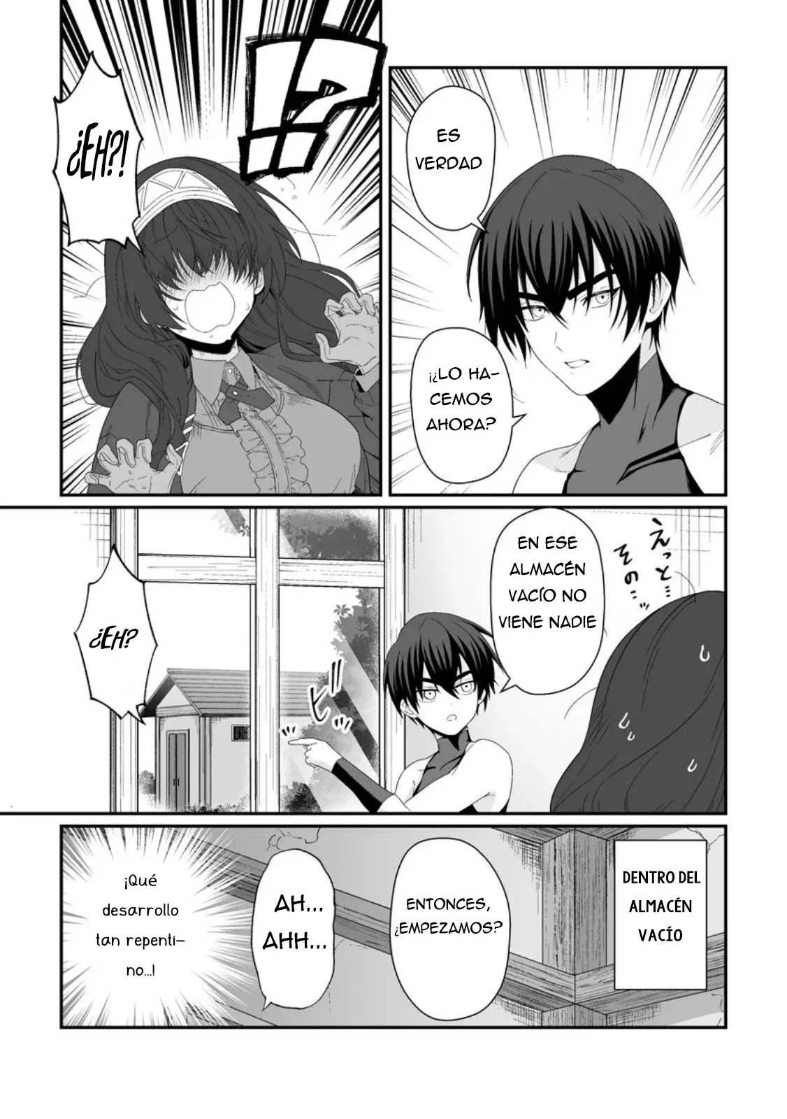 Teisou Gyakuten Sekai De Yuiitsu No Otoko Kishi No Ore, Onna Kishi Gakuen Ni Nyuugaku Shitara Nazeka Eiyou Atsukai Sareta ~zetsurin Skill De Harem Musou~ capítulo 5.2 página 10