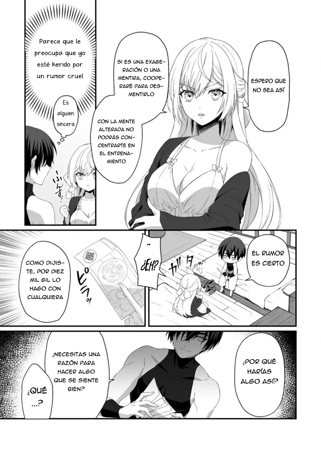 Teisou Gyakuten Sekai De Yuiitsu No Otoko Kishi No Ore, Onna Kishi Gakuen Ni Nyuugaku Shitara Nazeka Eiyou Atsukai Sareta ~zetsurin Skill De Harem Musou~ capítulo 5.3 página 6