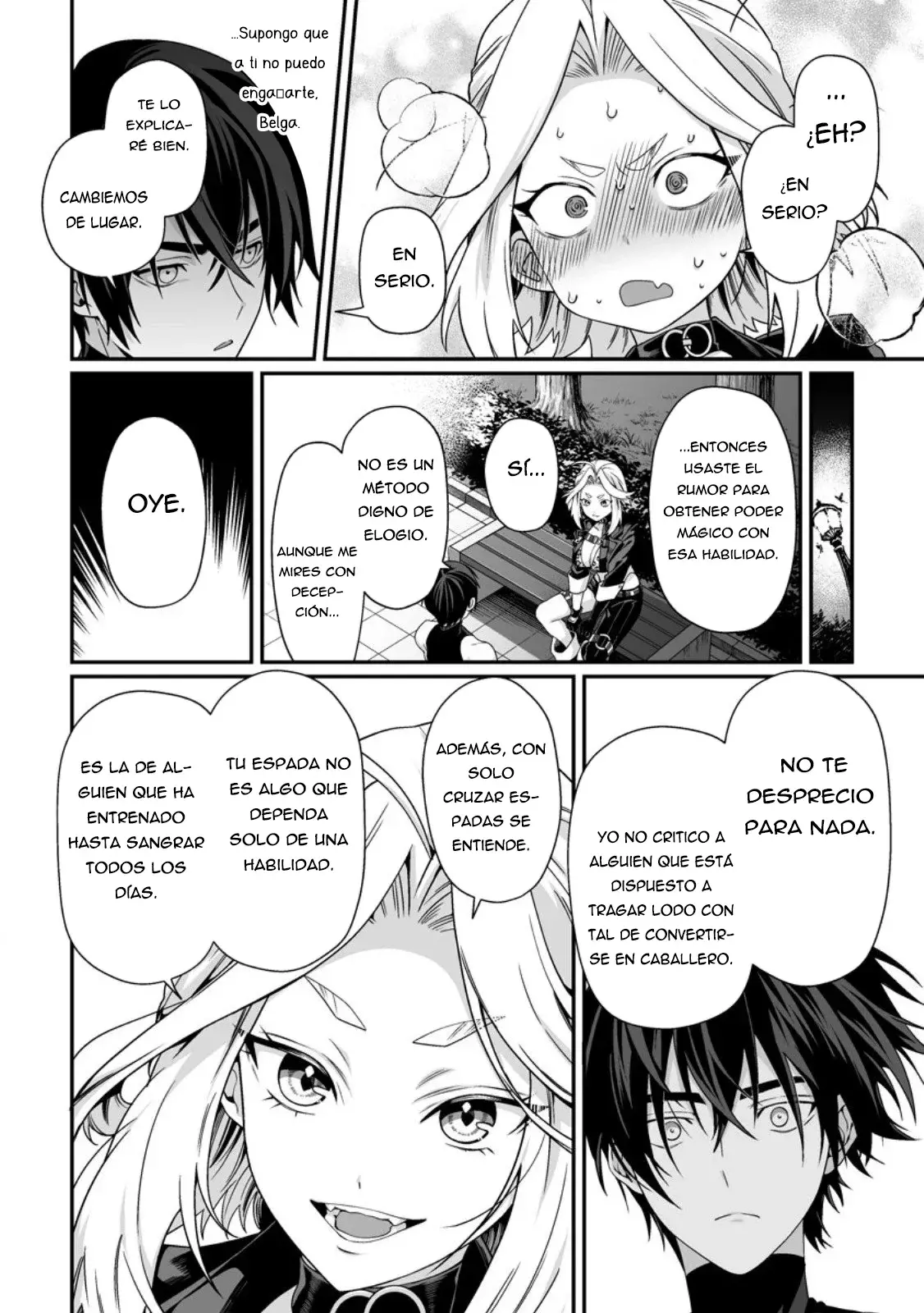 Teisou Gyakuten Sekai De Yuiitsu No Otoko Kishi No Ore, Onna Kishi Gakuen Ni Nyuugaku Shitara Nazeka Eiyou Atsukai Sareta ~zetsurin Skill De Harem Musou~ capítulo 6.2 página 4