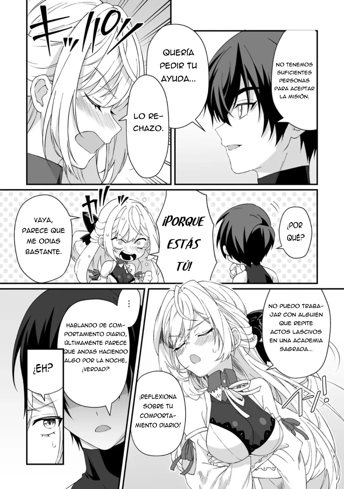 Teisou Gyakuten Sekai De Yuiitsu No Otoko Kishi No Ore, Onna Kishi Gakuen Ni Nyuugaku Shitara Nazeka Eiyou Atsukai Sareta ~zetsurin Skill De Harem Musou~ capítulo 7.3 página 5