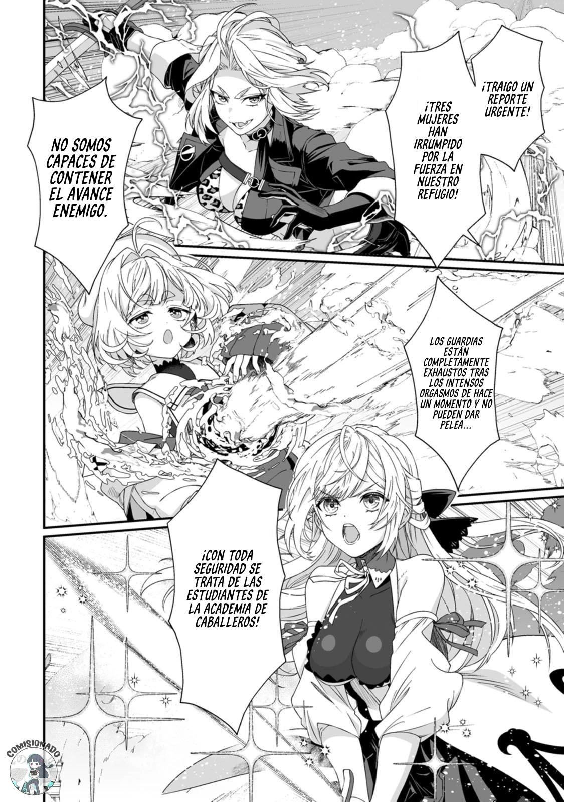 Teisou Gyakuten Sekai De Yuiitsu No Otoko Kishi No Ore, Onna Kishi Gakuen Ni Nyuugaku Shitara Nazeka Eiyou Atsukai Sareta ~zetsurin Skill De Harem Musou~ capítulo 8 página 25