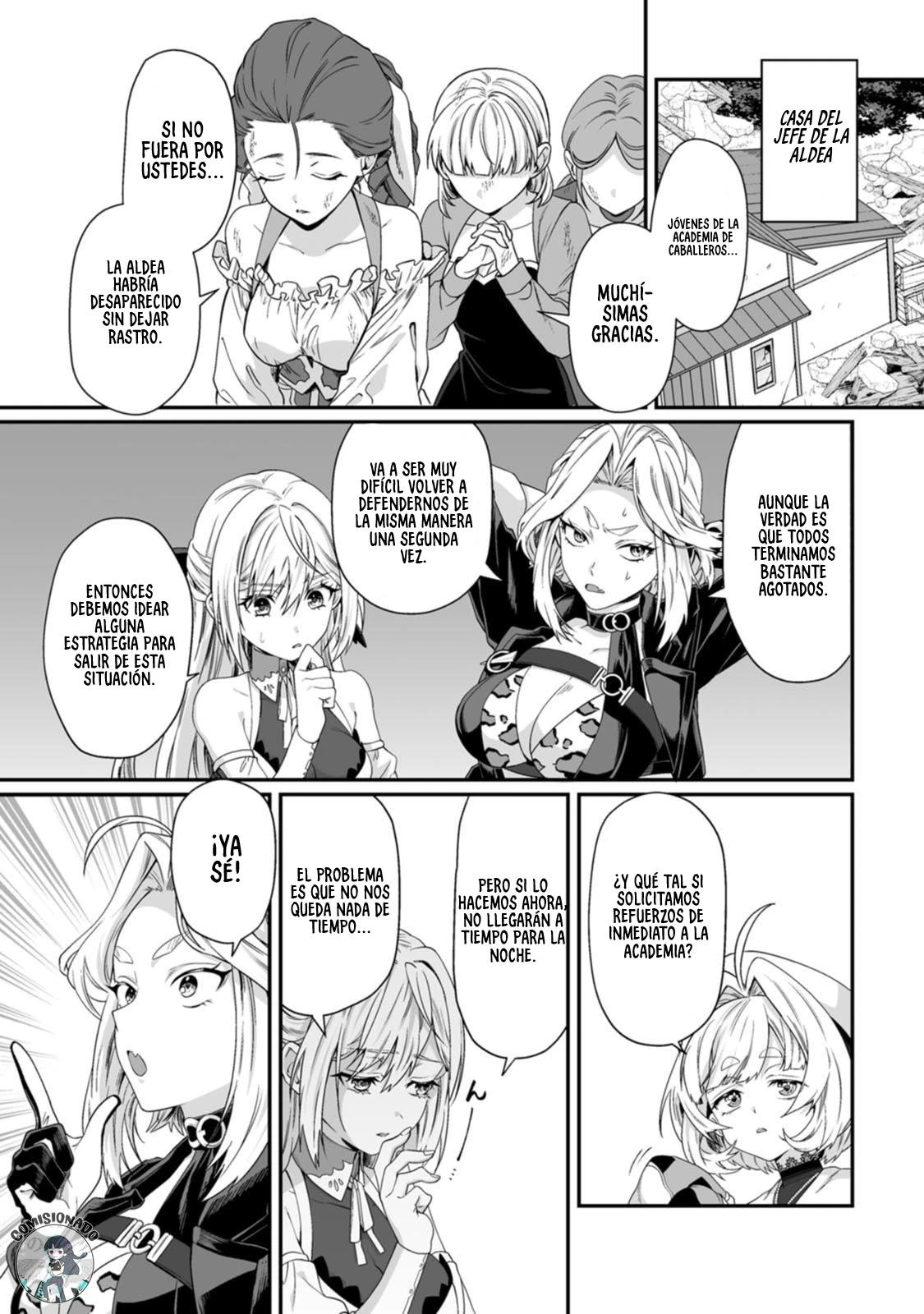 Teisou Gyakuten Sekai De Yuiitsu No Otoko Kishi No Ore, Onna Kishi Gakuen Ni Nyuugaku Shitara Nazeka Eiyou Atsukai Sareta ~zetsurin Skill De Harem Musou~ capítulo 9 página 19