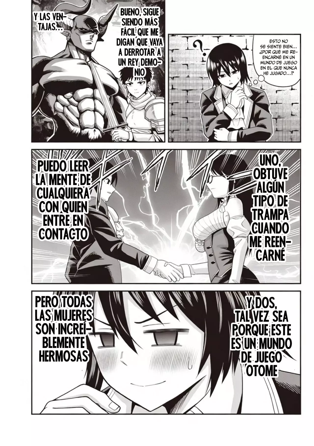 Telepathic Aristocrat ~Villainous Young Noble In A World With A 1:99 Male-to-Female Ratio~ - Capítulo 2.1 - Página 3 - LectorTMOo