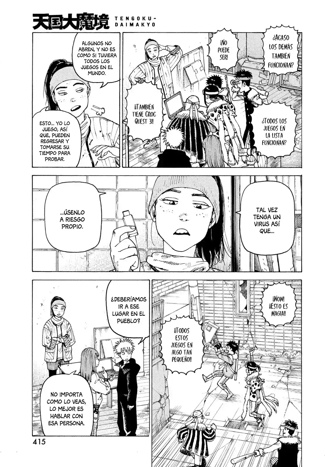 Tengoku Daimakyō - Capítulo 60 - Página 11 - LectorTMOo