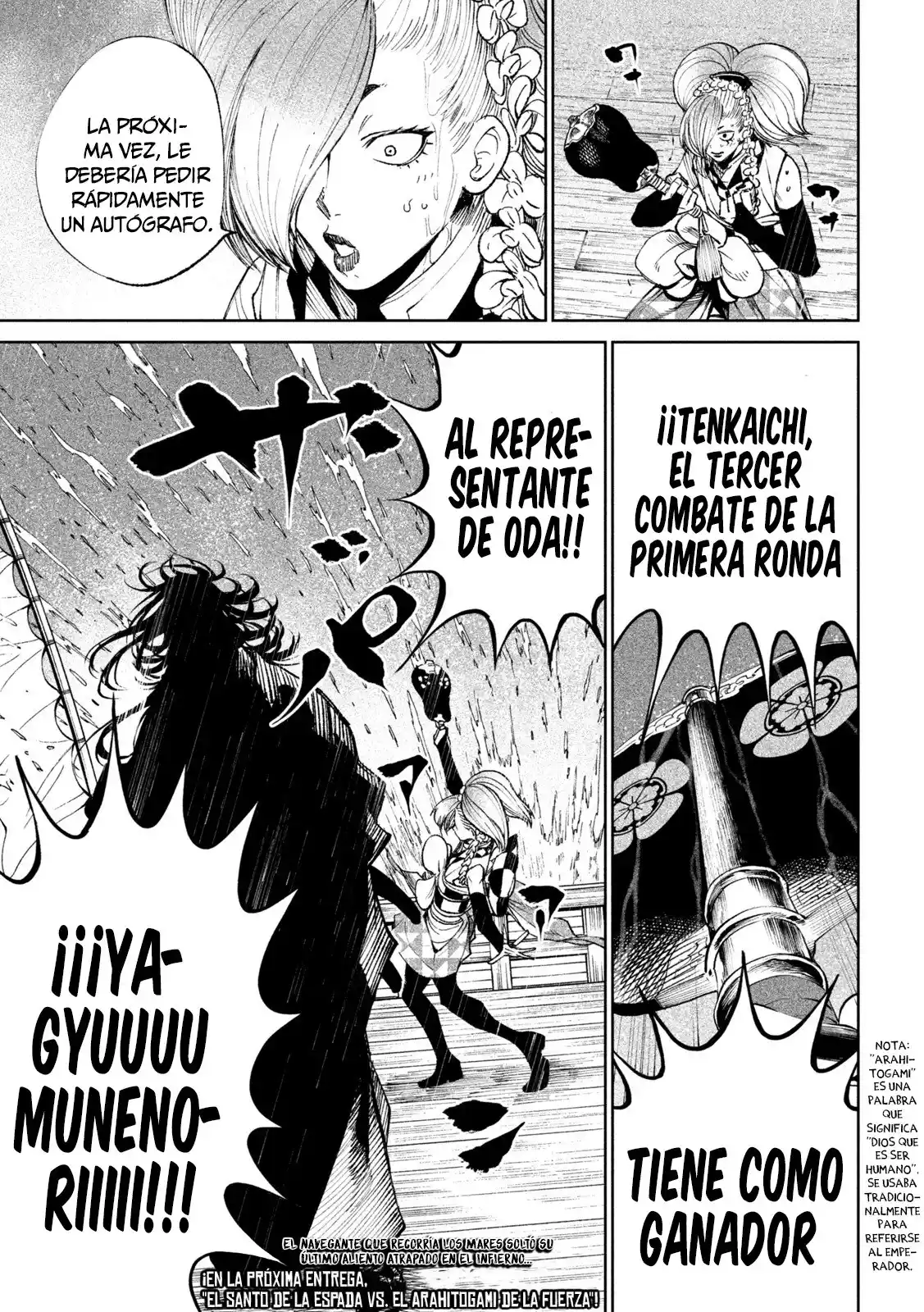 Tenkaichi - Nihon Saikyo Mononofu Ketteisen - Capítulo 16 - Página 47 - LectorTMOo