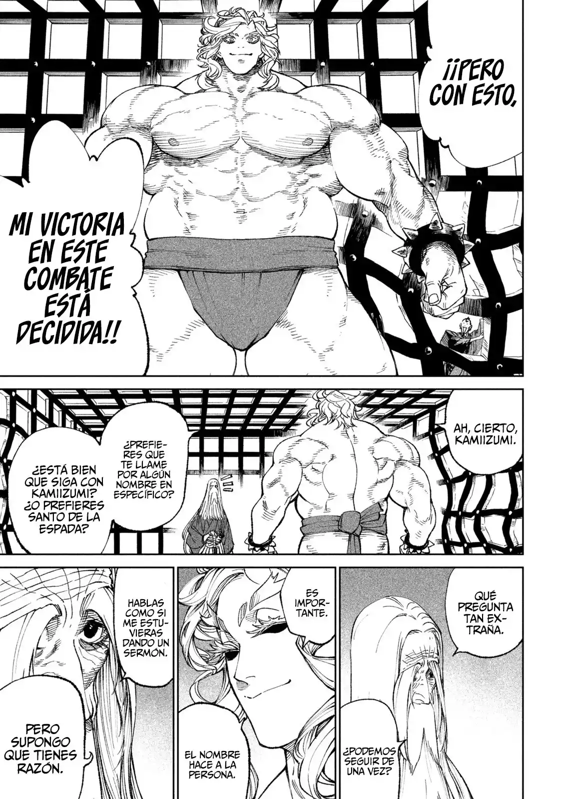 Tenkaichi - Nihon Saikyo Mononofu Ketteisen - Capítulo 19 - Página 36 - LectorTMOo