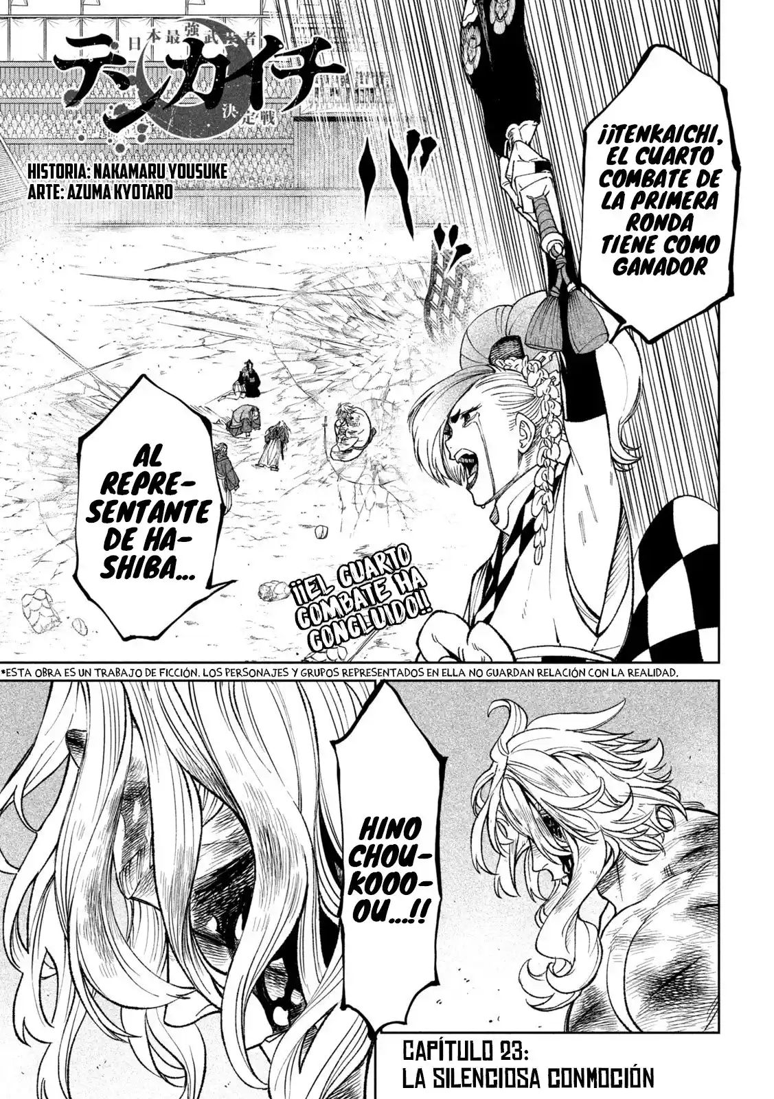 Tenkaichi - Nihon Saikyo Mononofu Ketteisen - Capítulo 23 - Página 2 - LectorTMOo
