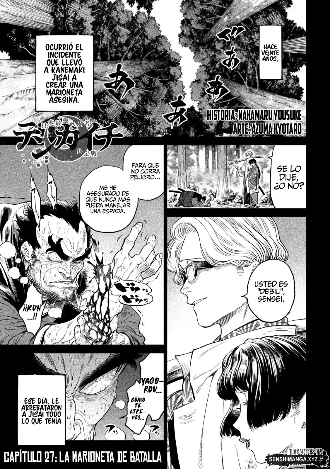 Tenkaichi - Nihon Saikyo Mononofu Ketteisen - Capítulo 27 - Página 4 - LectorTMOo