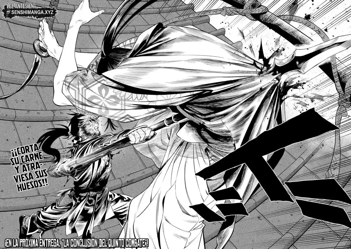 Tenkaichi - Nihon Saikyo Mononofu Ketteisen - Capítulo 28 - Página 38 - LectorTMOo