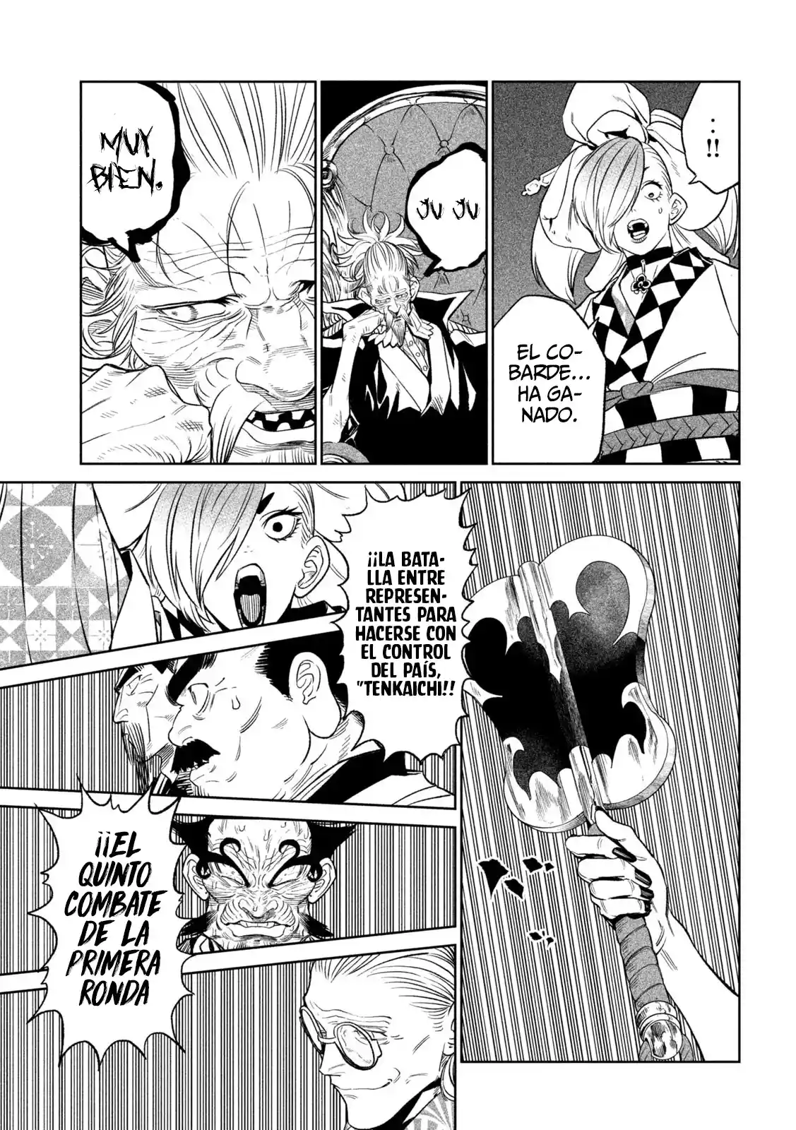 Tenkaichi - Nihon Saikyo Mononofu Ketteisen - Capítulo 30.5 - Página 14 - LectorTMOo