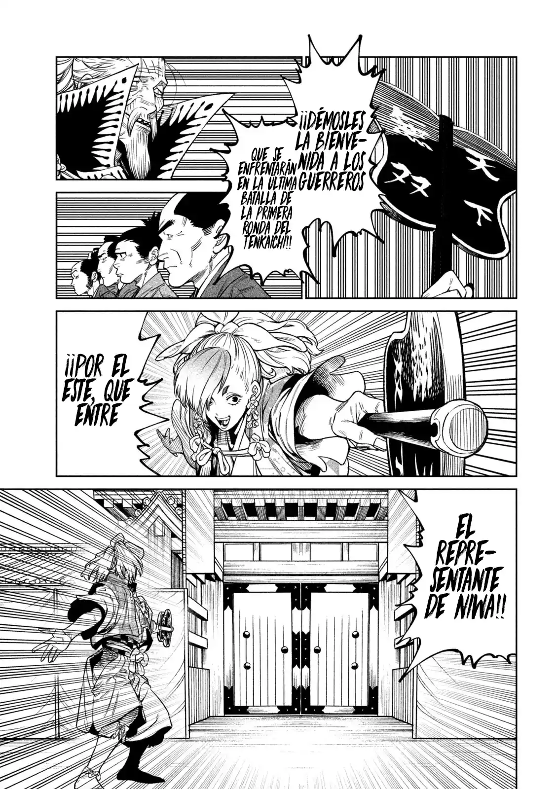 Tenkaichi - Nihon Saikyo Mononofu Ketteisen - Capítulo 51 - Página 10 - LectorTMOo