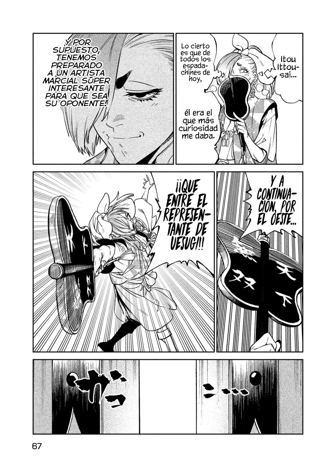 Tenkaichi - Nihon Saikyo Mononofu Ketteisen - Capítulo 51 - Página 15 - LectorTMOo