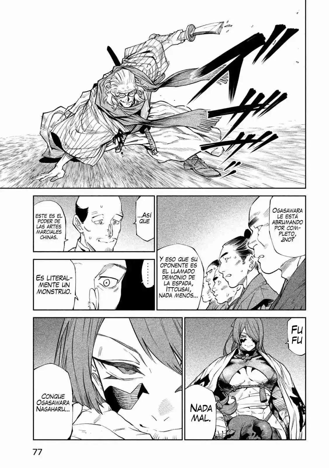 Tenkaichi - Nihon Saikyo Mononofu Ketteisen - Capítulo 54 - Página 28 - LectorTMOo