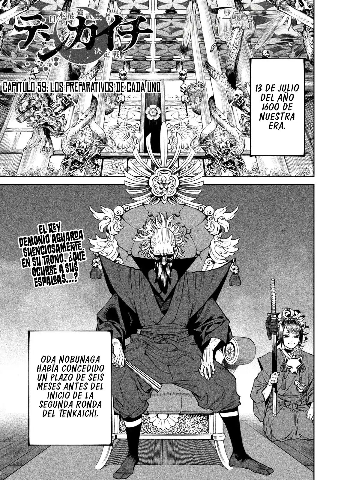 Tenkaichi - Nihon Saikyo Mononofu Ketteisen - Capítulo 59 - Página 1 - LectorTMOo