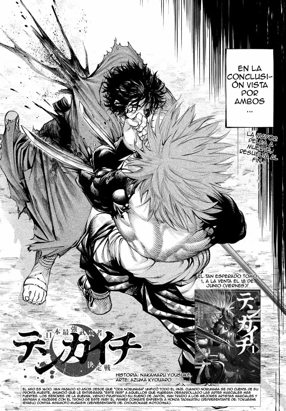 Tenkaichi - Nihon Saikyo Mononofu Ketteisen - Capítulo 6 - Página 2 - LectorTMOo