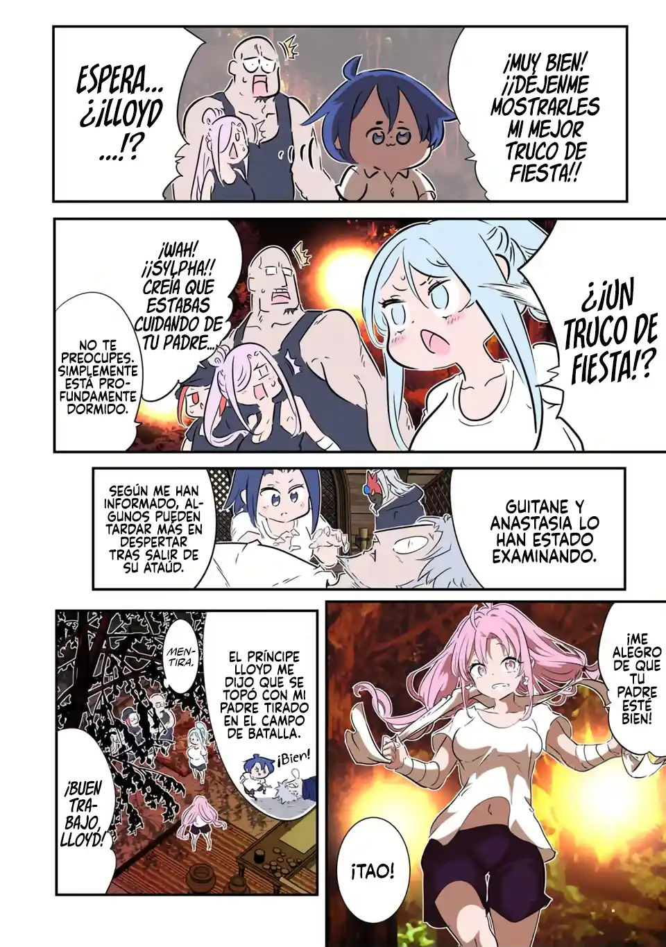 Tensei Shitara Dai Nana Ouji Dattanode, Kimamani Majutsu O Kiwamemasu capítulo 208 página 11