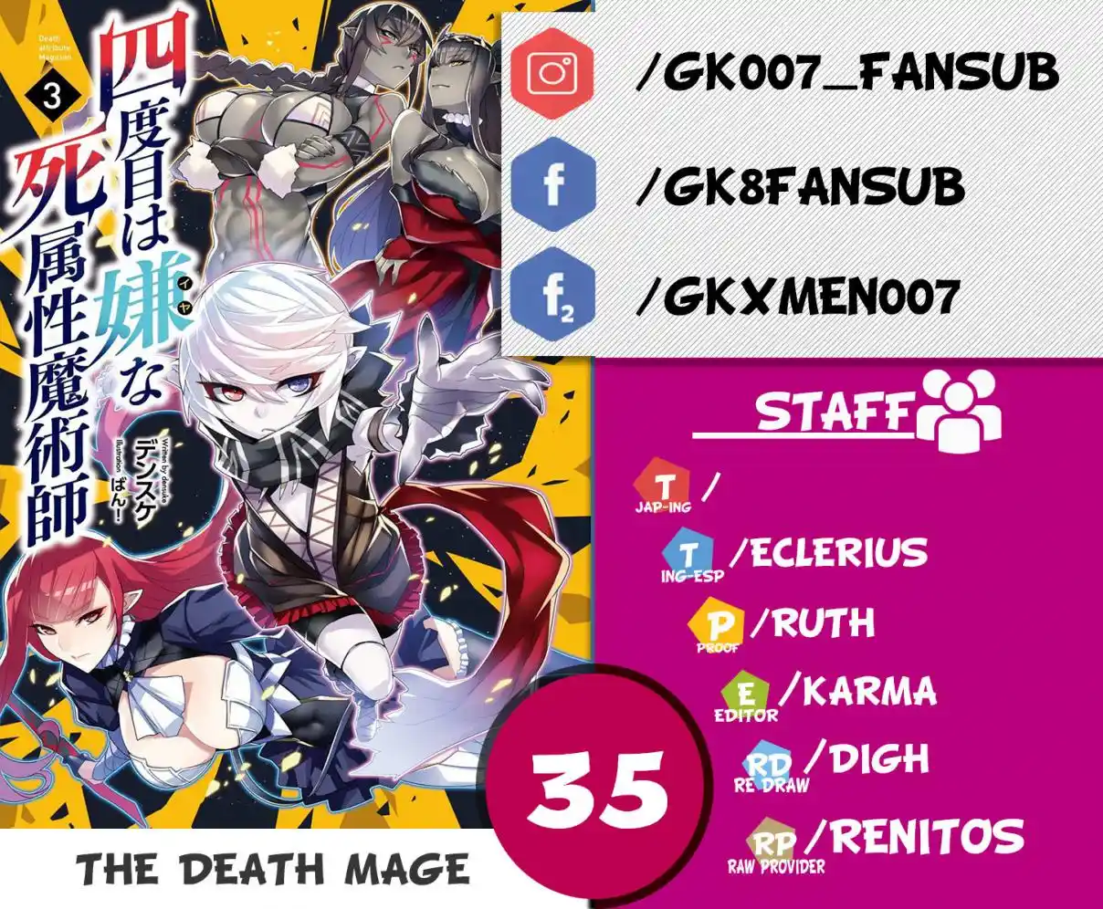 The Death Mage That Doesn't Want A Fourth Time - Capítulo 35 - Página 1 - LectorTMOo