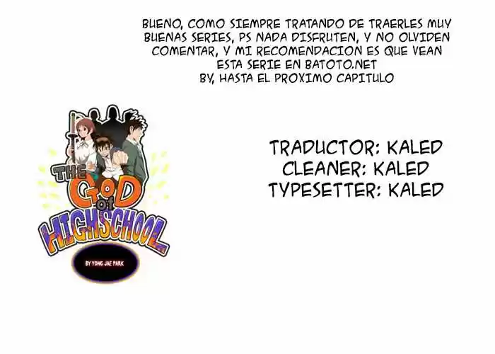 The God Of High School - Capítulo 32 - Página 1 - LectorTMOo