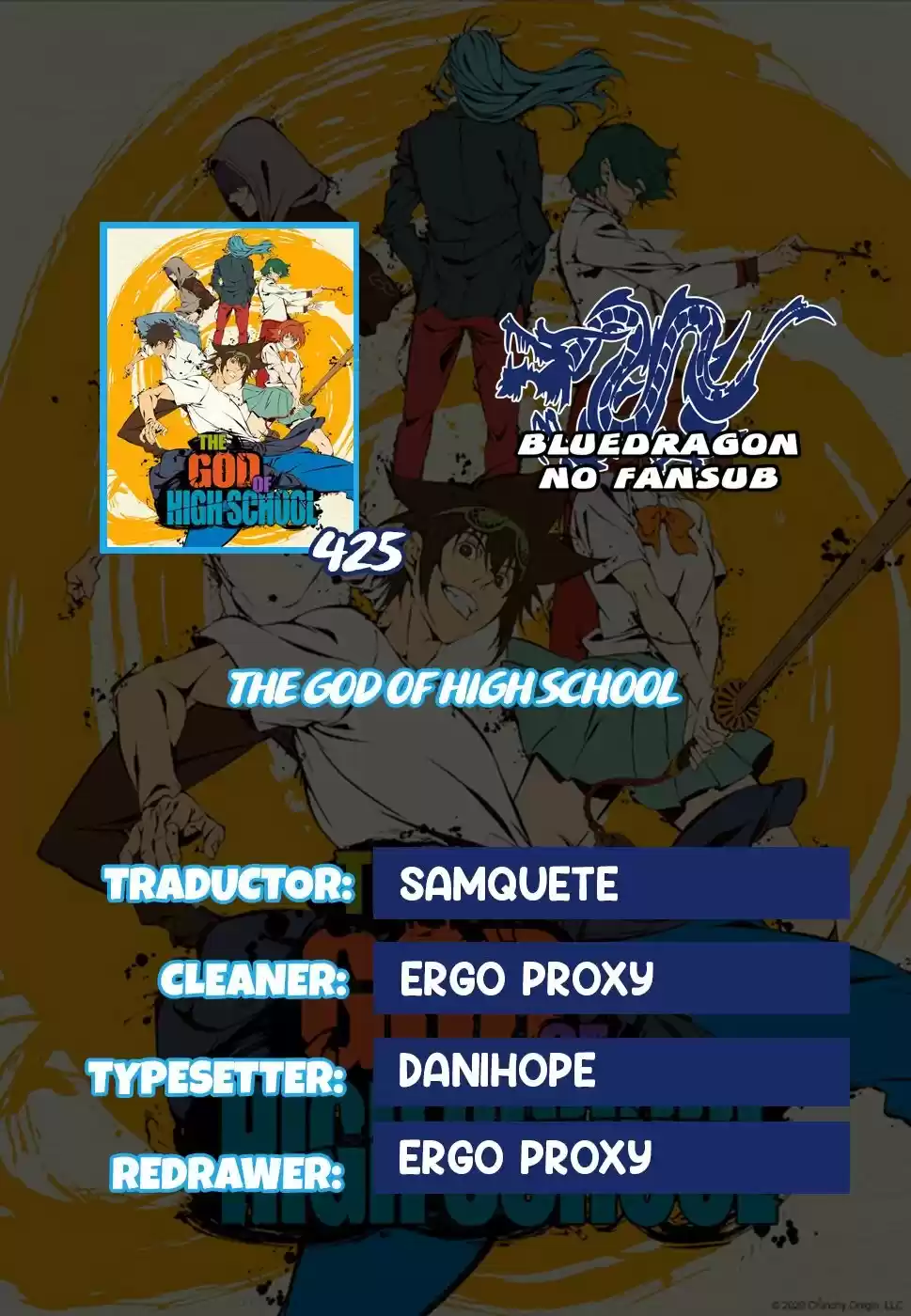 The God Of High School - Capítulo 425 - Página 1 - LectorTMOo