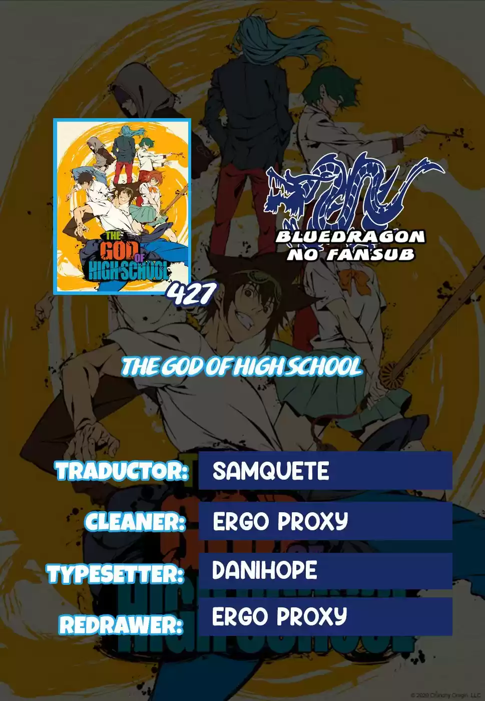 The God Of High School - Capítulo 427 - Página 1 - LectorTMOo
