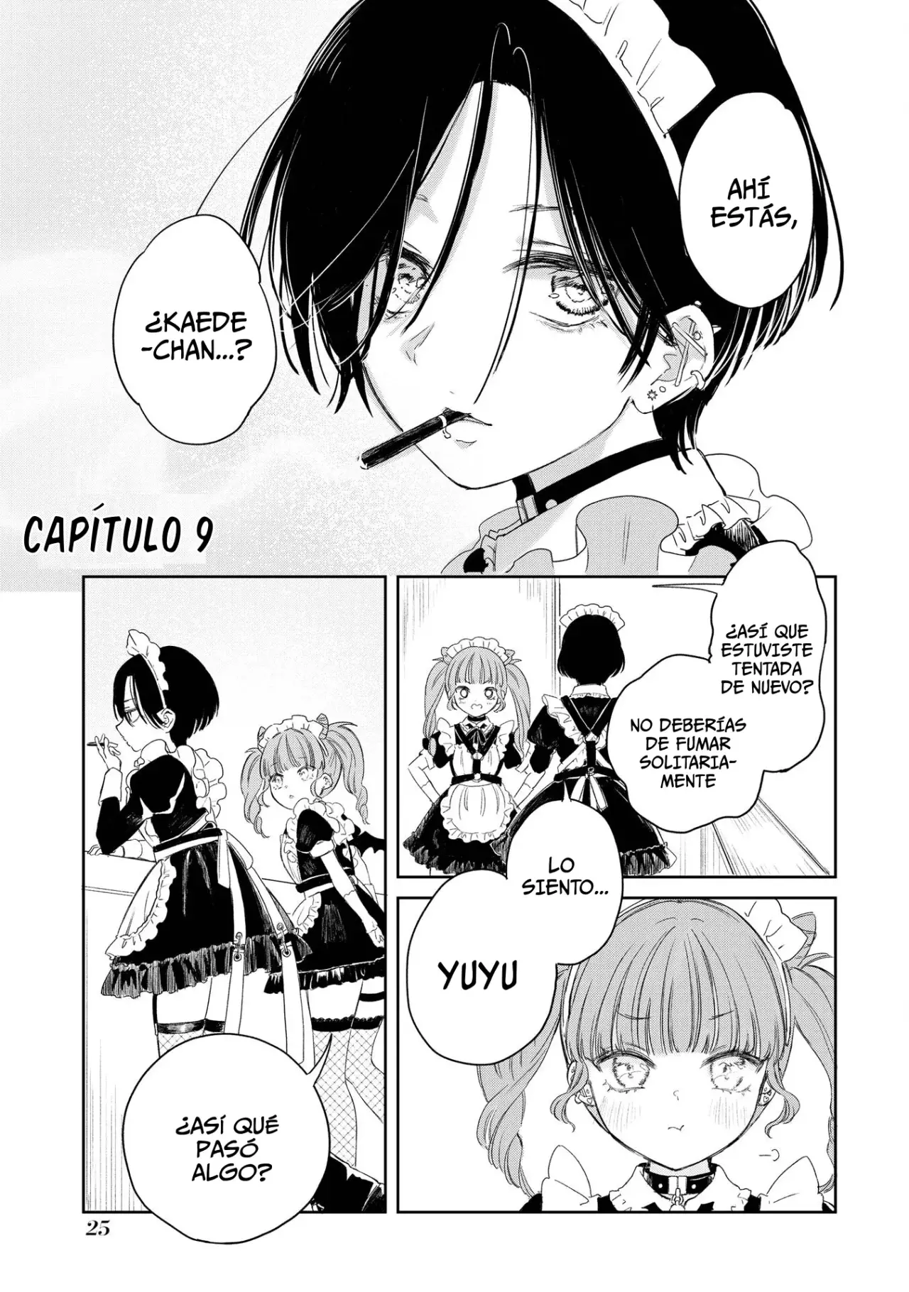 The Maid Of Your Dreams Looks Good With A Cigarette - Capítulo 9 - Página 1 - LectorTMOo