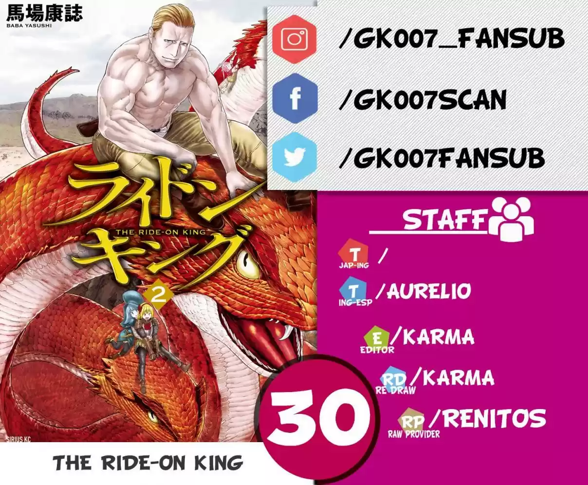 The Ride-On King - Capítulo 30 - Página 1 - LectorTMOo