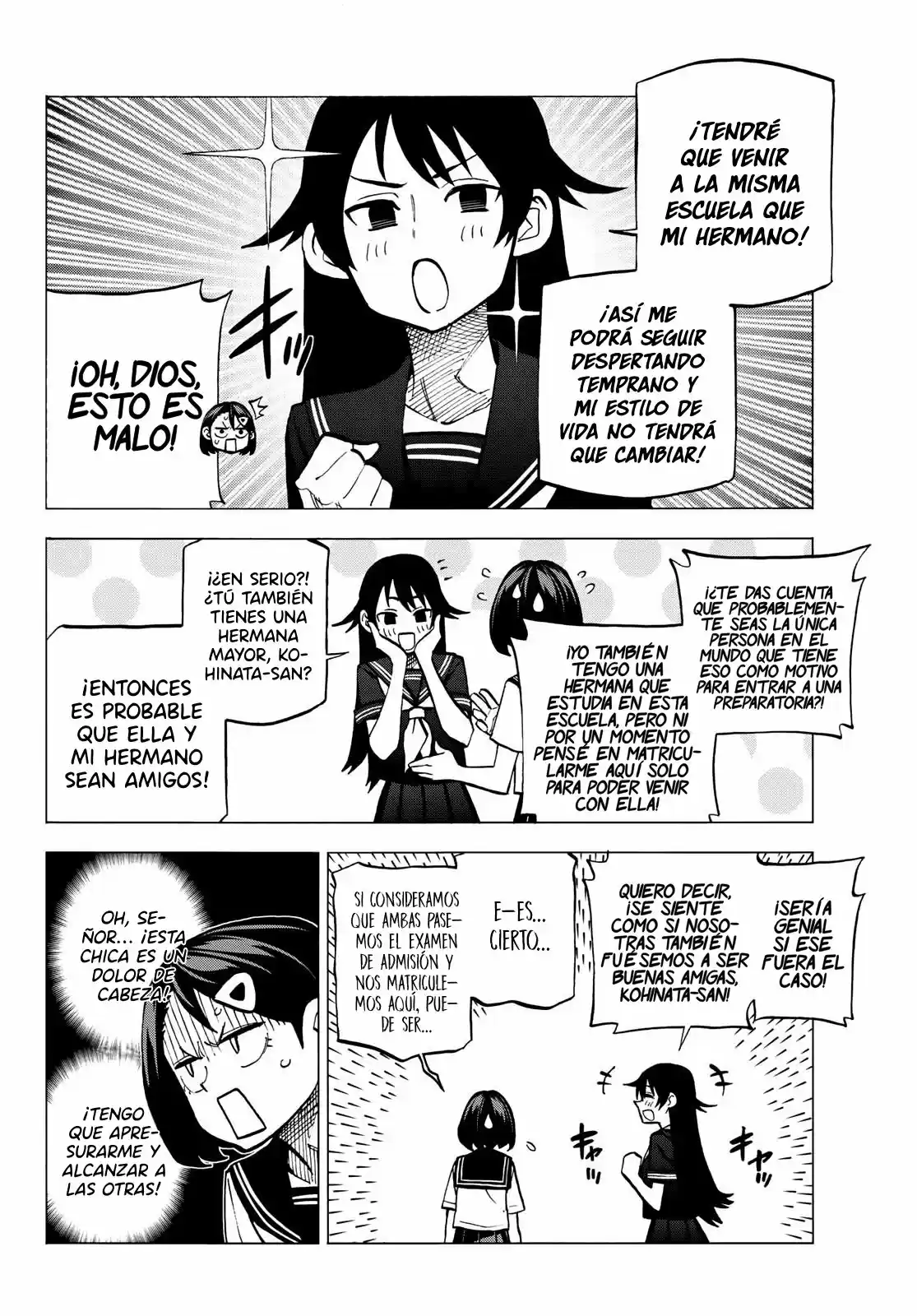The Story Between A Dumb Prefect And A High School Girl With An Inappropriate Skirt Length - Capítulo 11 - Página 9 - LectorTMOo