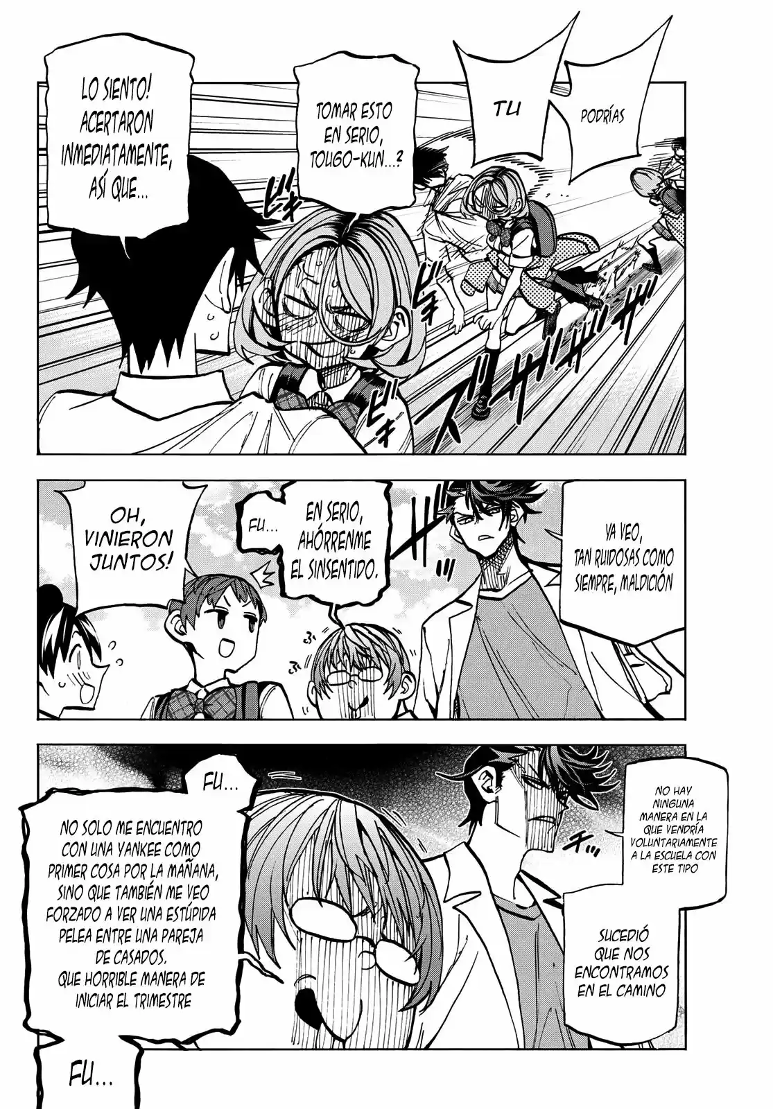 The Story Between A Dumb Prefect And A High School Girl With An Inappropriate Skirt Length - Capítulo 26 - Página 12 - LectorTMOo