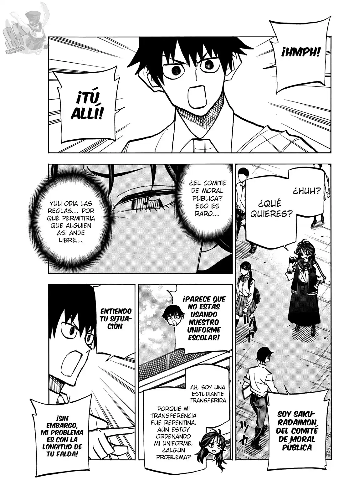 The Story Between A Dumb Prefect And A High School Girl With An Inappropriate Skirt Length - Capítulo 37 - Página 5 - LectorTMOo
