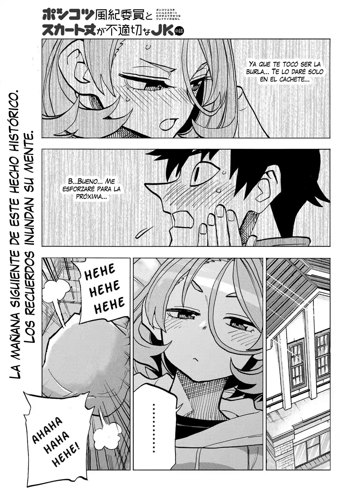 The Story Between A Dumb Prefect And A High School Girl With An Inappropriate Skirt Length - Capítulo 50 - Página 22 - LectorTMOo