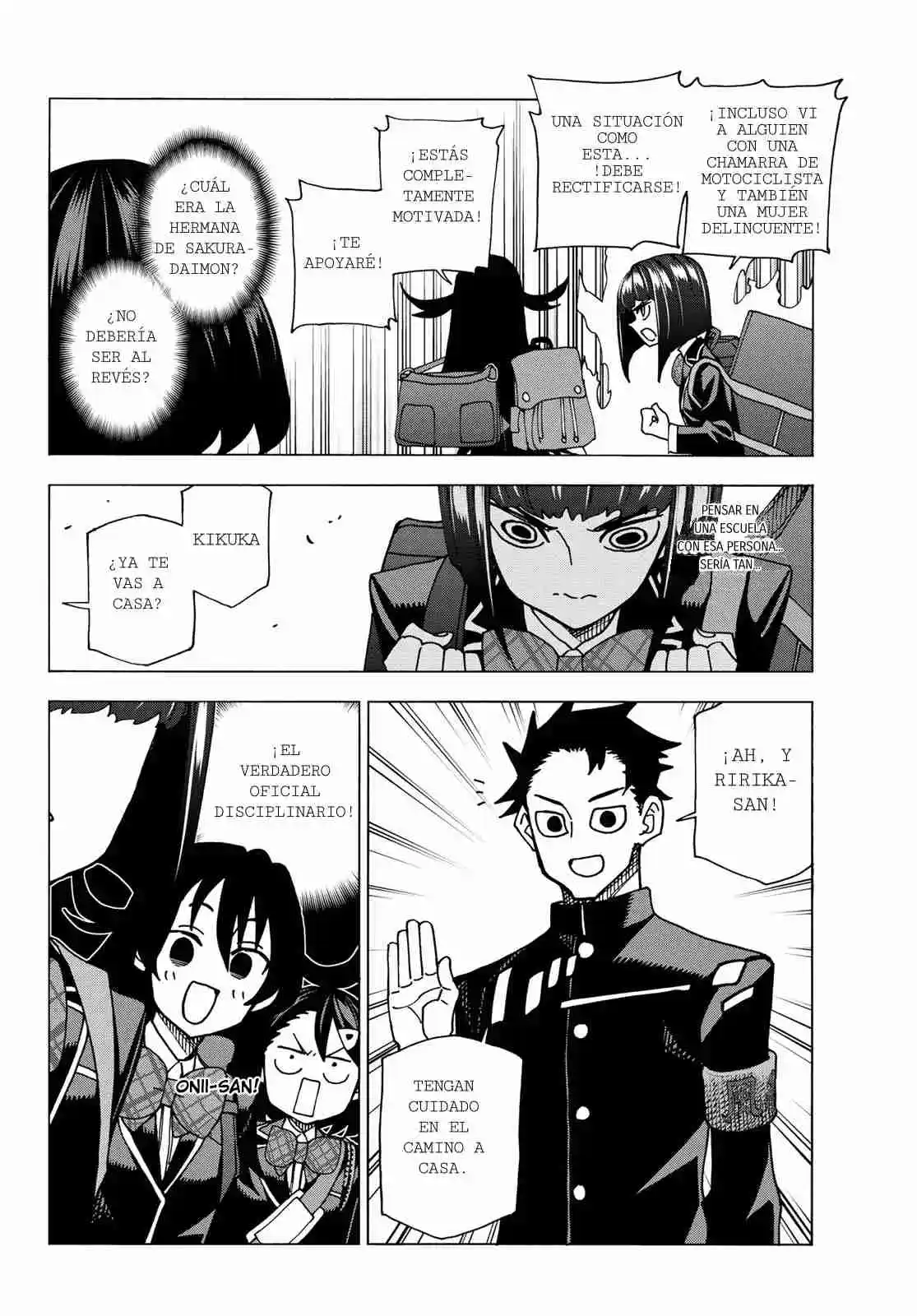 The Story Between A Dumb Prefect And A High School Girl With An Inappropriate Skirt Length - Capítulo 57 - Página 14 - LectorTMOo