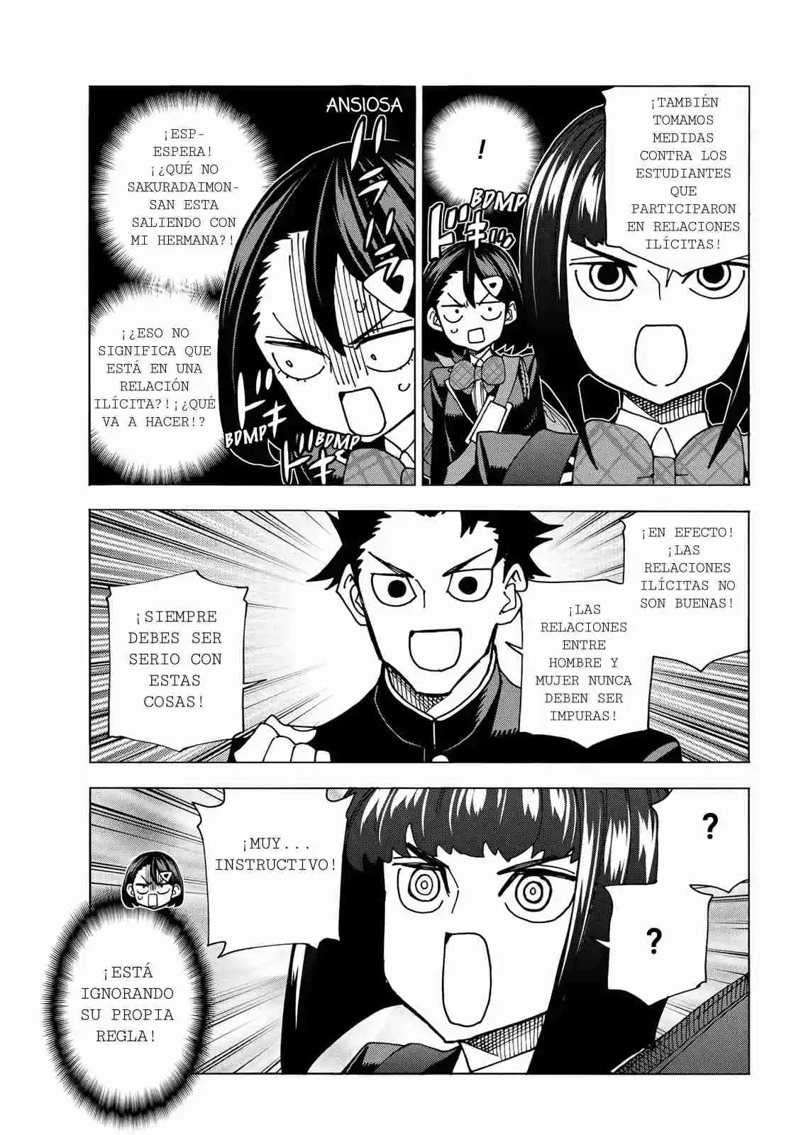 The Story Between A Dumb Prefect And A High School Girl With An Inappropriate Skirt Length - Capítulo 57 - Página 17 - LectorTMOo