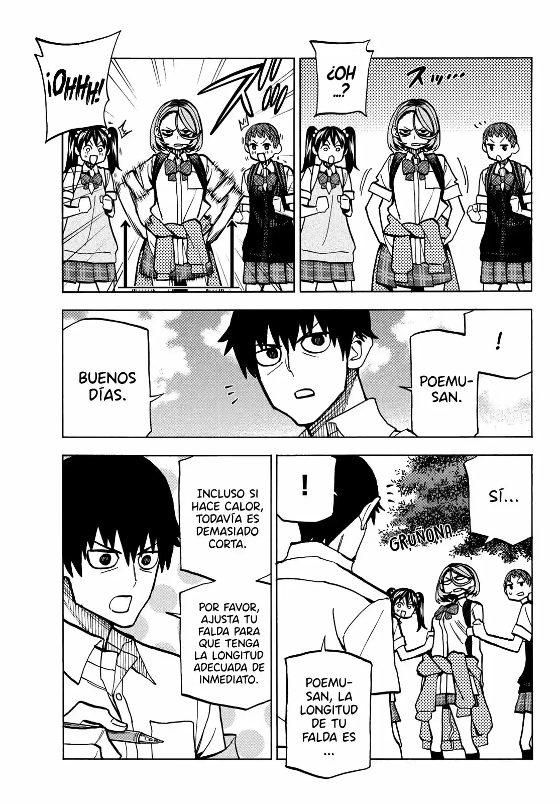 The Story Between A Dumb Prefect And A High School Girl With An Inappropriate Skirt Length - Capítulo 7 - Página 8 - LectorTMOo